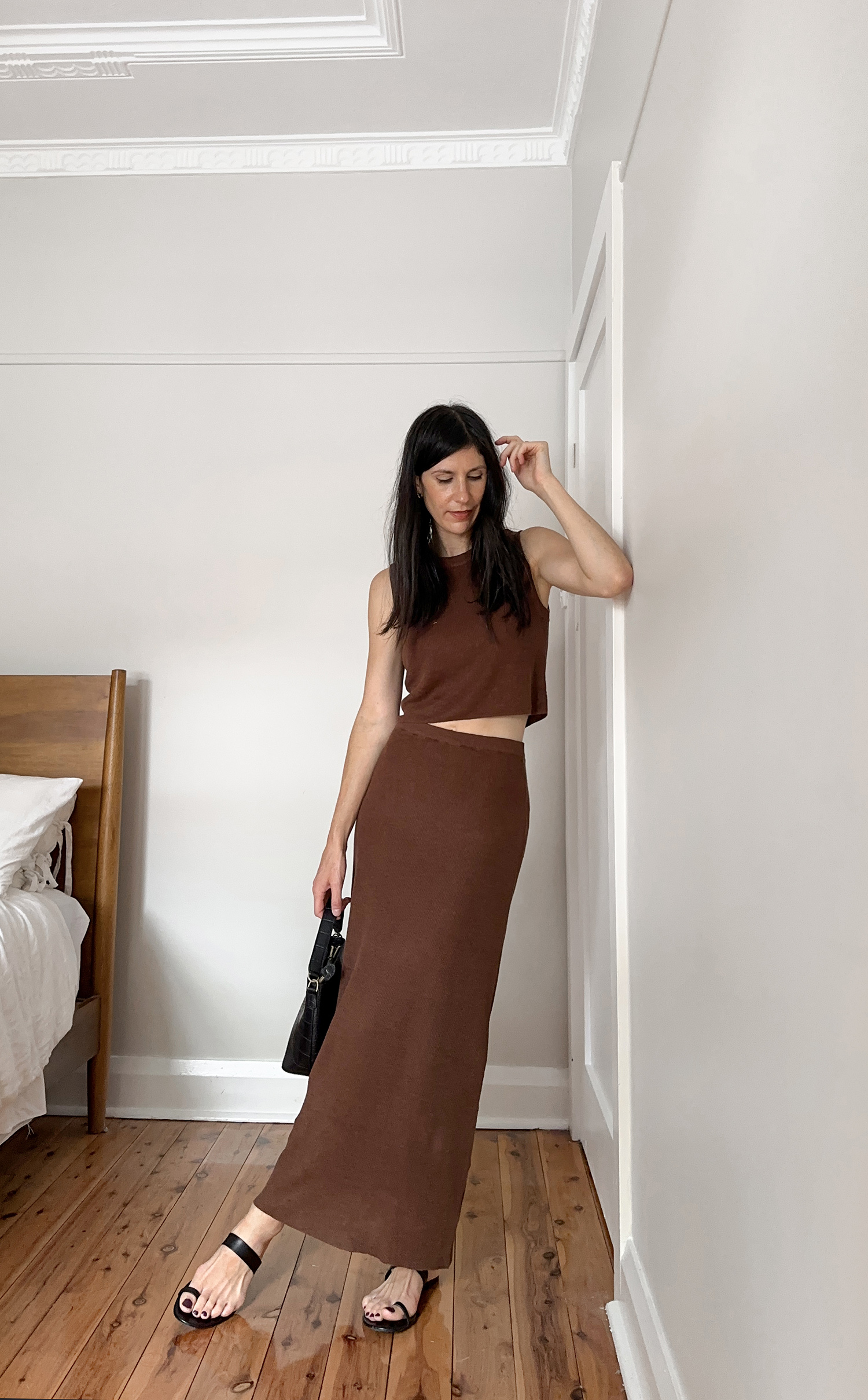 OOTD: Wearing Venroy knitted two-piece set OOTD: Wearing Venroy knitted two-piece set